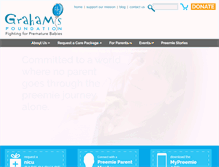 Tablet Screenshot of grahamsfoundation.org